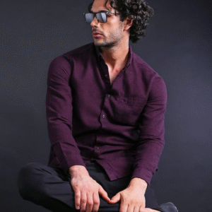 bear house mens maroon colour shirt