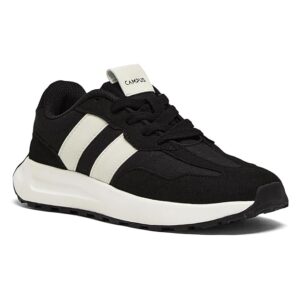 campus women's grit sneakers | women black sneakers